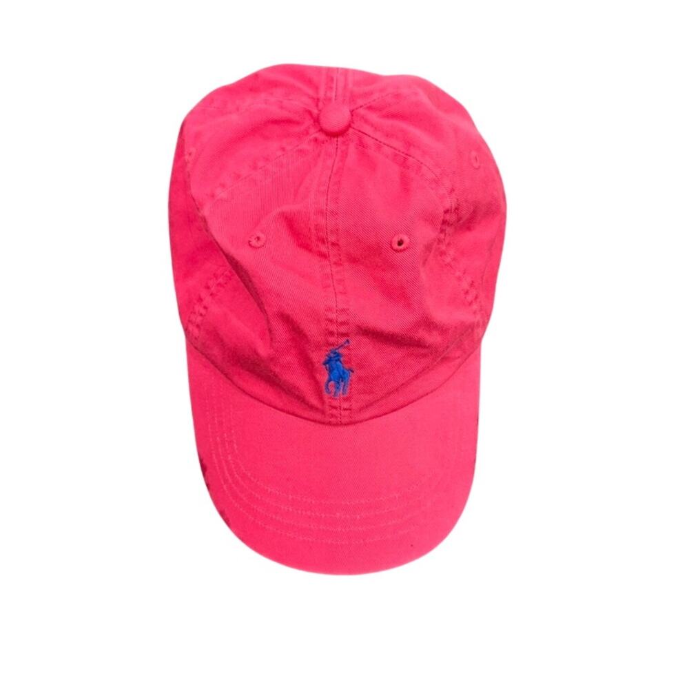 Polo Ralph Lauren Logo Baseball Cap in Pink, Size One Size